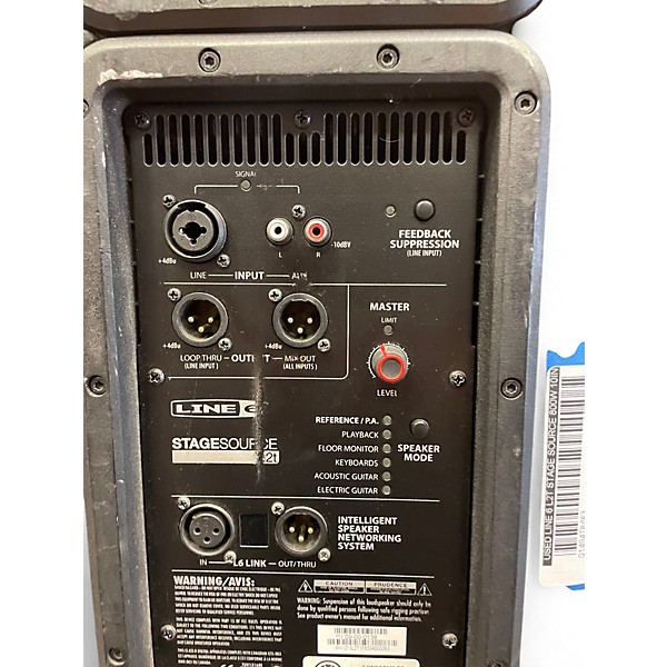 Used Line 6 L2T Stage Source 800W 10in Acoustic Guitar Combo Amp