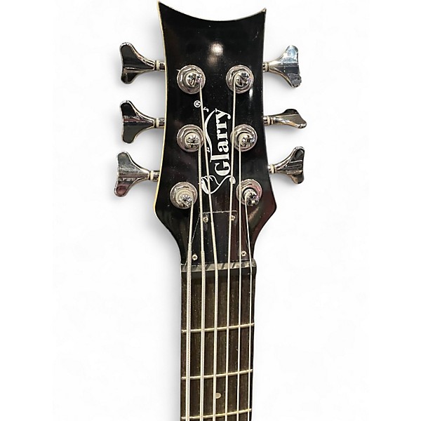Used Glarry GIB 2 Color Sunburst Electric Bass Guitar