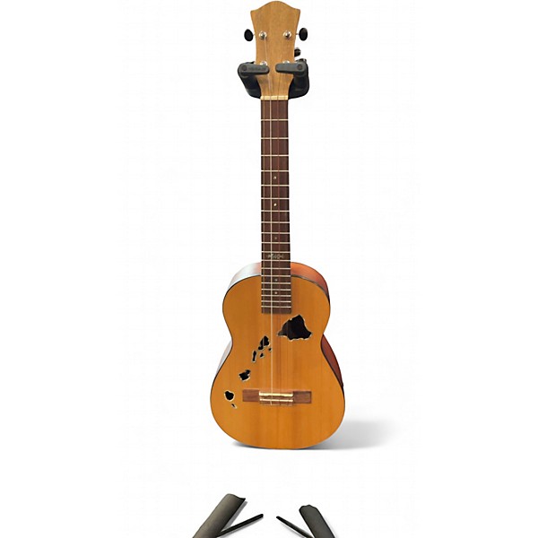 Used Leolani Hawaiian Islands Cutout Natural Ukulele