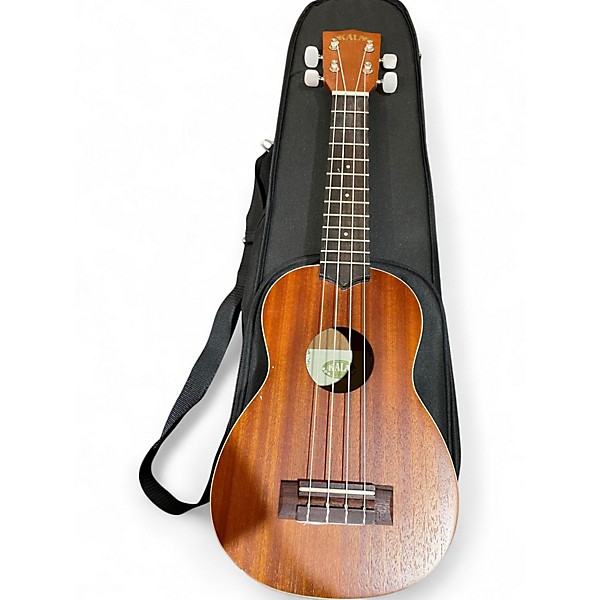 Used Kala ka-s Brown Ukulele