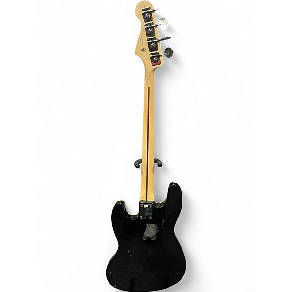 Used Fender Aerodyne Jazz Bass Black Electric Bass Guitar