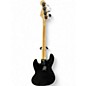Used Fender Aerodyne Jazz Bass Black Electric Bass Guitar