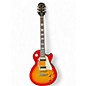 Used 2015 Epiphone Les Paul Traditional Pro Cherry Sunburst Solid Body Electric Guitar thumbnail