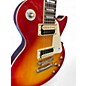 Used 2015 Epiphone Les Paul Traditional Pro Cherry Sunburst Solid Body Electric Guitar