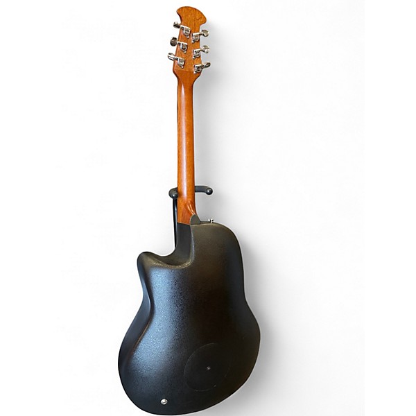 Used Ovation C44-5 Celebrity Deluxe Black Acoustic Electric Guitar