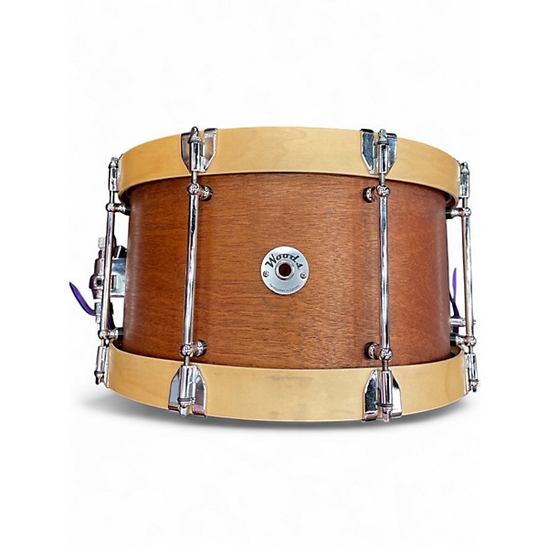 Used Woods 8in Custom Snare Natural Drum