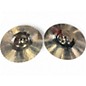 Used Zildjian 13in K Custom Hybird Hi Hat Pair Cymbal thumbnail