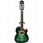 Used Ibanez GA35FMTCE-EBH Inverness Green Acoustic Electric Guitar thumbnail