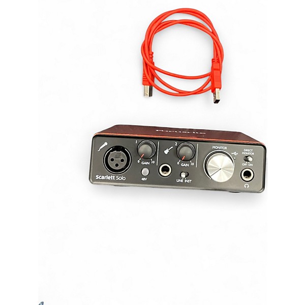 Used Focusrite Scarlett Solo Audio Interface