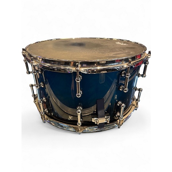 Used SPL 14X8 468 SERIES SNARE BLUE FADE Drum