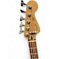 Used Fender Deluxe Zone Bass V Silver Electric Bass Guitar