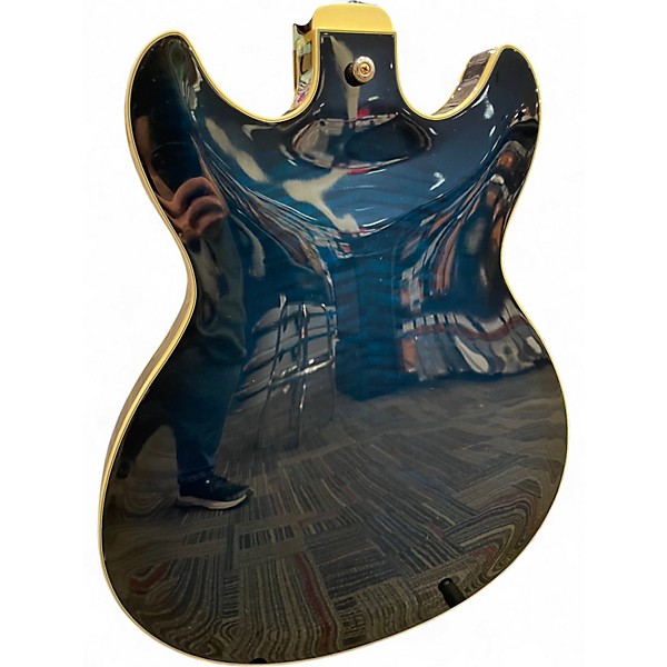 Used Ibanez AS93 Artcore BLUE Hollow Body Electric Guitar