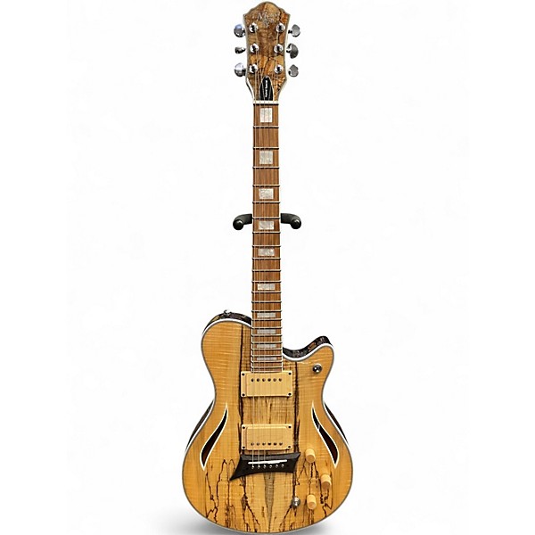 Used Michael Kelly BURLY HH NATURAL Hollow Body Electric Guitar