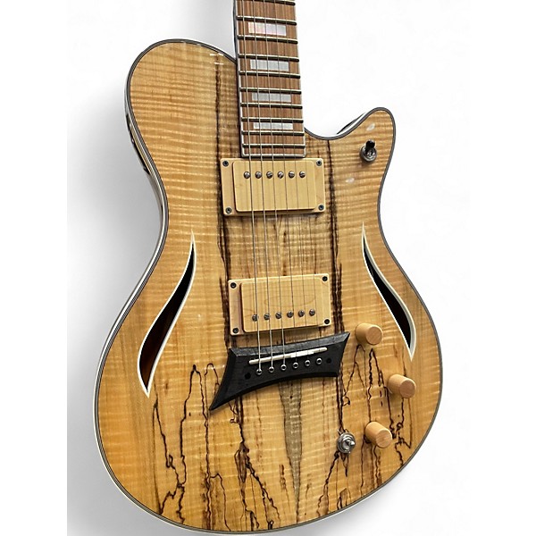Used Michael Kelly BURLY HH NATURAL Hollow Body Electric Guitar