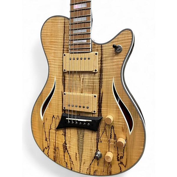 Used Michael Kelly BURLY HH NATURAL Hollow Body Electric Guitar