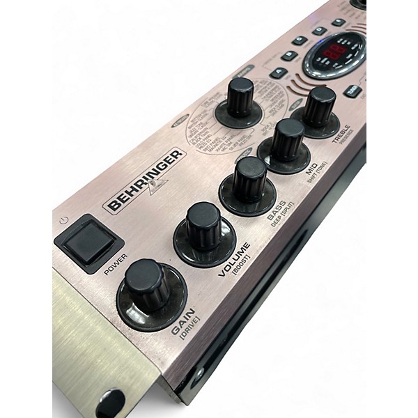 Used Behringer Bass V-AMP Pro Rack Bass Effect Pedal