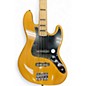 Used Squier Jazz Bass Natural Electric Bass Guitar