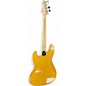 Used Squier Jazz Bass Natural Electric Bass Guitar