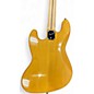 Used Squier Jazz Bass Natural Electric Bass Guitar