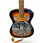 Used Flinthill Round Neck Resonator Sunburst Resonator Guitar