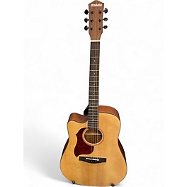 Used Donner DAG-1CL Natural Acoustic Guitar