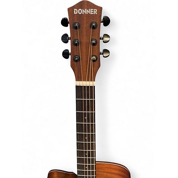 Used Donner DAG-1CL Natural Acoustic Guitar