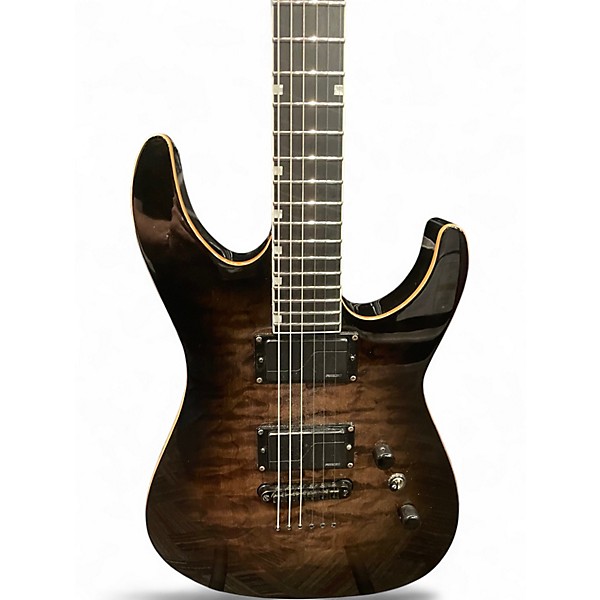 Used ESP Ltd JM-11 Josh Middleton signature Black Shadow Burst Solid Body Electric Guitar