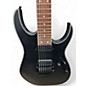 Used Ibanez rg7420ex Black Solid Body Electric Guitar