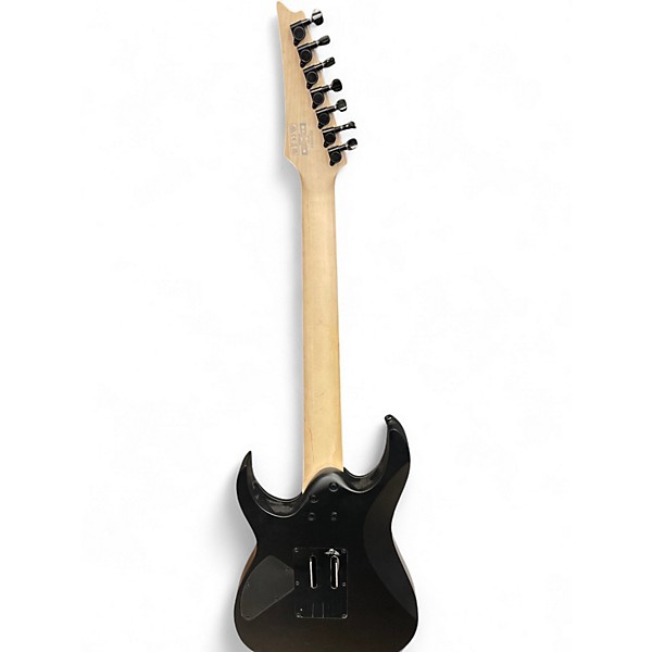 Used Ibanez rg7420ex Black Solid Body Electric Guitar