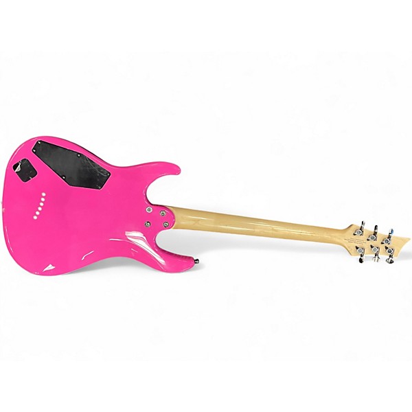 Used Mitchell MD200 Pink Solid Body Electric Guitar