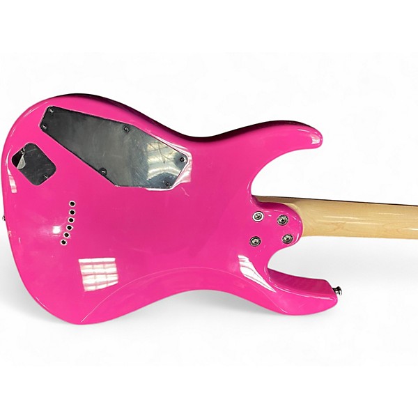 Used Mitchell MD200 Pink Solid Body Electric Guitar