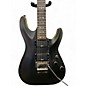 Used Schecter Guitar Research Demon 6 FR Flat Black Solid Body Electric Guitar