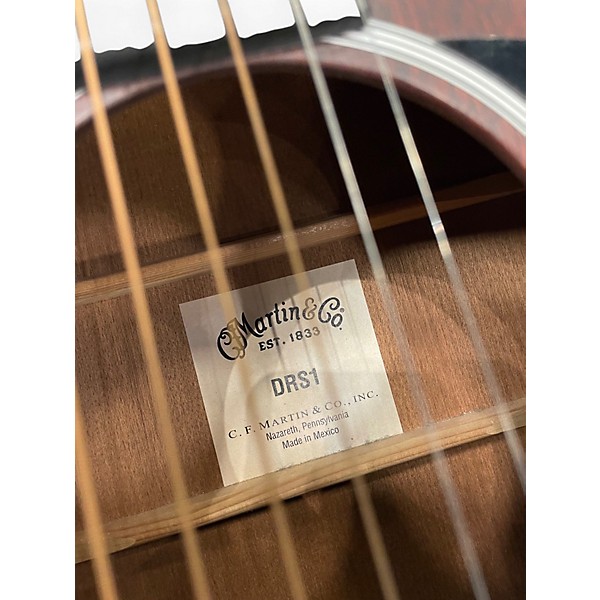 Used Martin DRS1 Mahogany Acoustic Electric Guitar