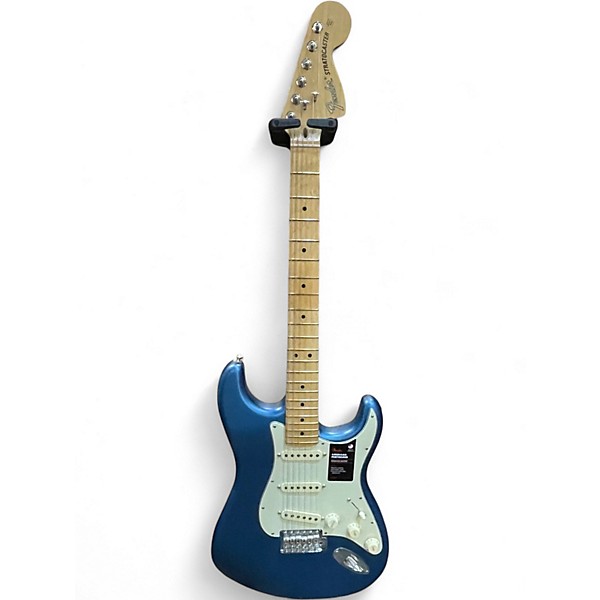 Used Fender American Performer Stratocaster SSS Lake Placid Blue Solid Body Electric Guitar