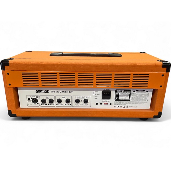 Used Orange Amplifiers super crush 100 Solid State Guitar Amp Head