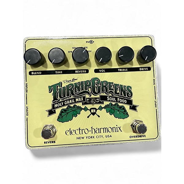 Used Electro-Harmonix Turnip Greens Effect Pedal