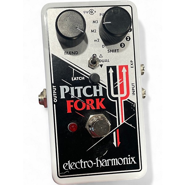 Used Electro-Harmonix Pitch Fork Polyphonic Pitch Shifting Effect Pedal