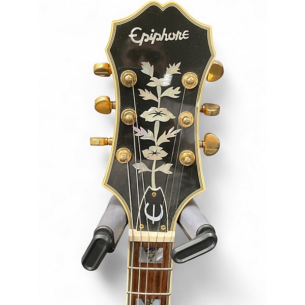 Used Epiphone Sheraton II Natural Hollow Body Electric Guitar