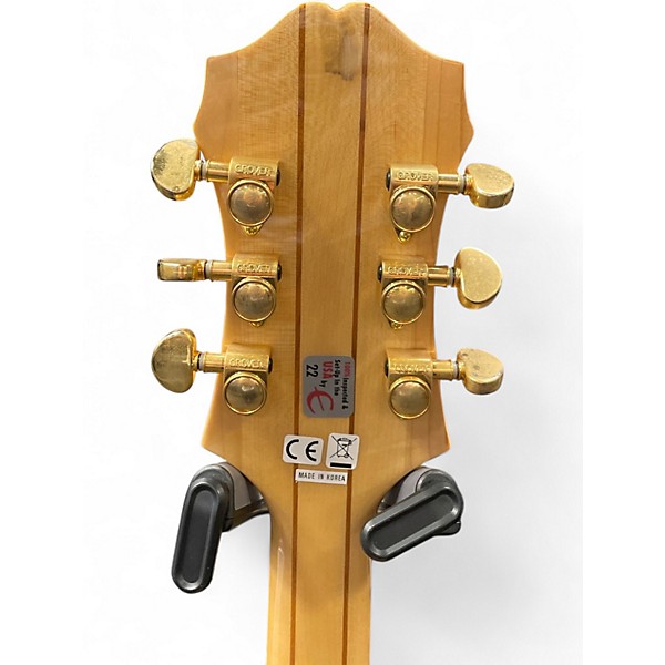 Used Epiphone Sheraton II Natural Hollow Body Electric Guitar