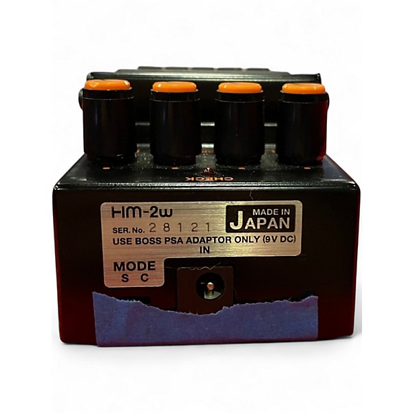 Used BOSS HM2W Effect Pedal