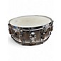 Used Rogers 14X5 POWERTONE CHROME OVER BRASS SNARE CHROME Drum