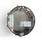 Used Rogers 14X5 POWERTONE CHROME OVER BRASS SNARE CHROME Drum