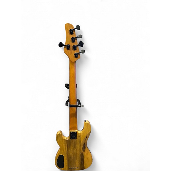 Used Schecter Guitar Research Model T 5 Black Limba Electric Bass Guitar