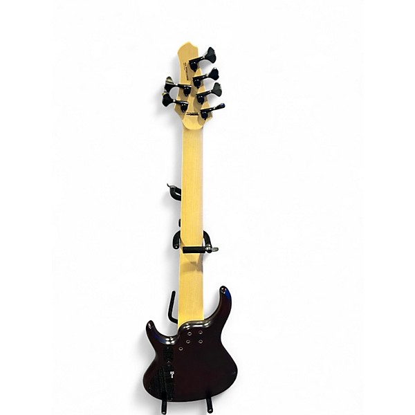 Used MTD Kingston AG-6 Smoky Purple Satin Electric Bass Guitar