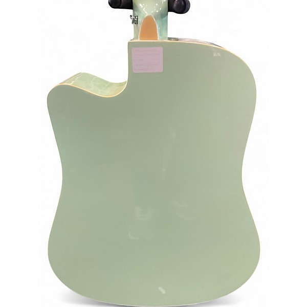 Used Bcp acoustic Seafoam Green Acoustic Guitar