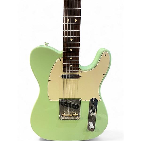 Used Fender 2017 Limited Edition American Professional Telecaster rosewood neck surf green Solid Body Electric Guitar