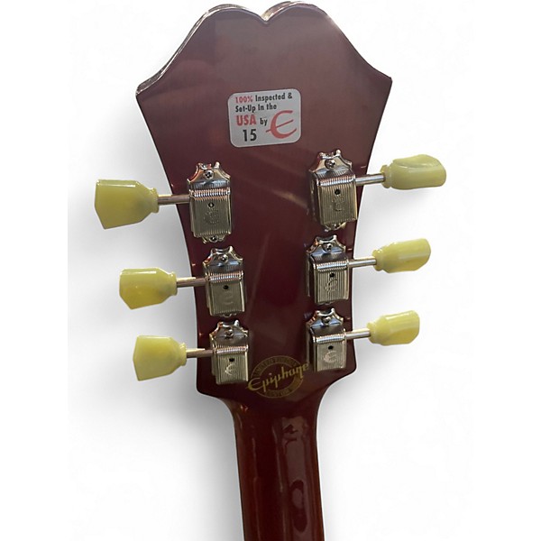 Used Epiphone ES335 Cherry Hollow Body Electric Guitar
