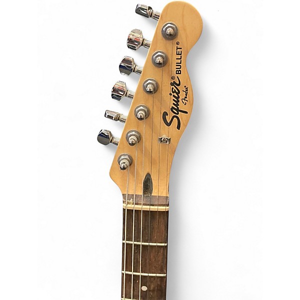 Used Squier Bullet Telecaster Surf Green Solid Body Electric Guitar