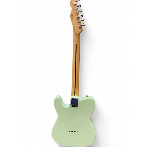 Used Squier Bullet Telecaster Surf Green Solid Body Electric Guitar