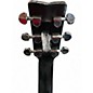 Used Yamaha FGX412CMAB Trans Green Acoustic Electric Guitar